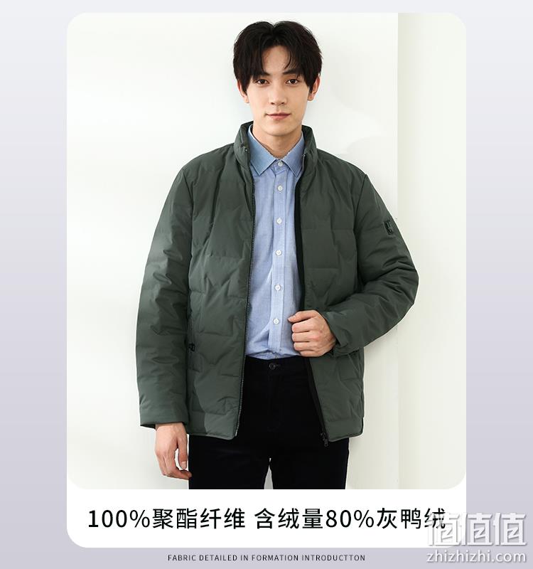 断码清仓，中国驰名商标，90%白鸭绒，长短款任选：杉杉 商务休闲羽绒服外套 98元包邮 值值值-买手聚集的地方