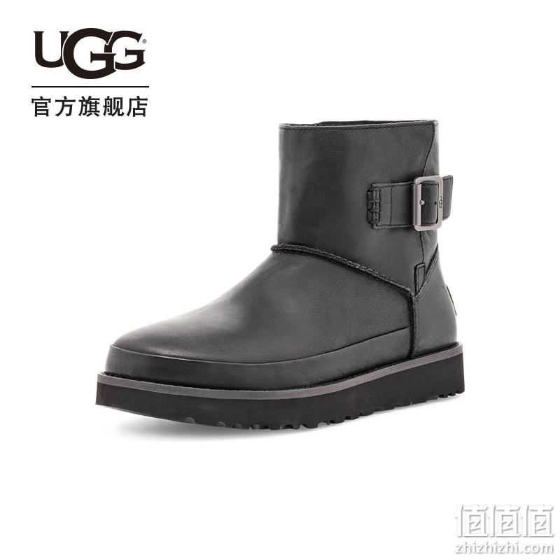 降80元新低！UGG 女士舒适休闲短筒靴 新低339元包邮 值值值-买手聚集的地方