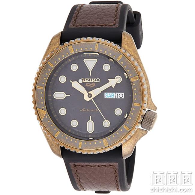 Seiko 精工 5号盾系列 SRPE80 男士机械腕表 直邮含税到手1406.5元（京东2406元） 值值值-买手聚集的地方