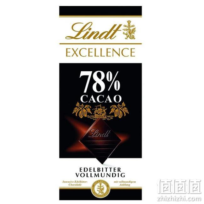 值哭！亚马逊销冠：100gx10排 Lindt瑞士莲 78%可可特级黑巧克力 Prime直邮到手117.6元 值值值-买手聚集的地方