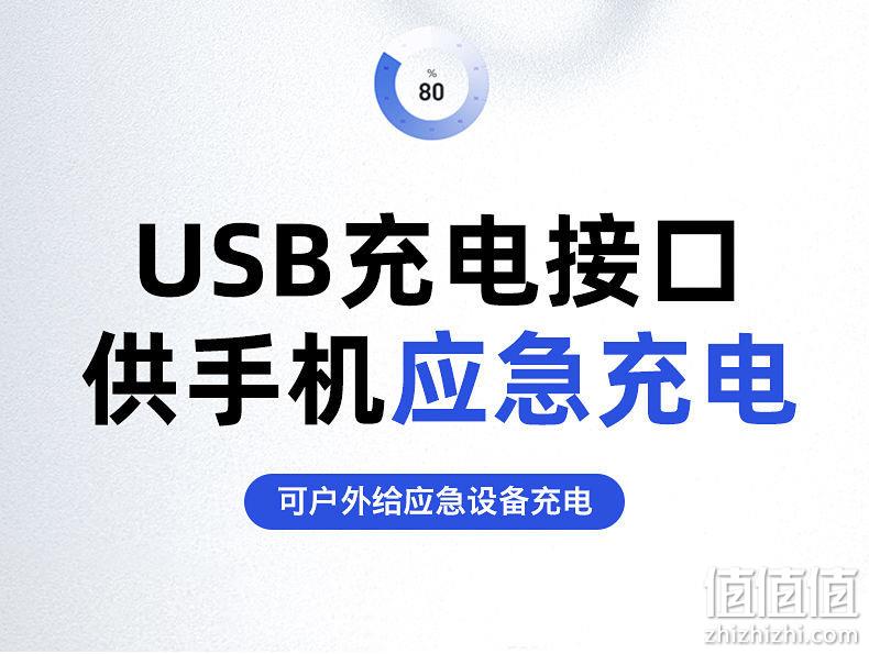 太阳能USB双充 led灯节能夜市摆摊超亮 券后35.8元包邮 值值值-买手聚集的地方