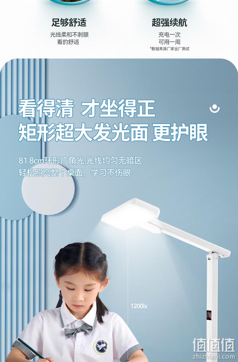 国际认证照度，三档调光：TCL 护眼学习台灯 29元起包邮 值值值-买手聚集的地方