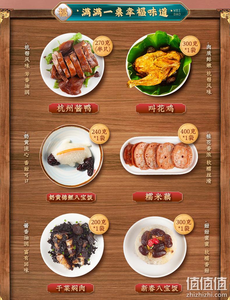 猫超次日达,中华老字号:1.71kgx2件 知味观 年夜饭熟食腊味礼盒 拍2件119.85元包邮 值值值-买手聚集的地方