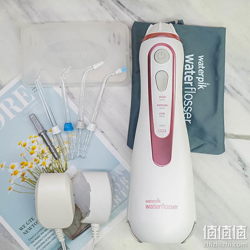 可除99%牙菌斑 防水便携 正畸护理 waterpik 洁碧 无线高级水牙线 WP-560 白色 Prime直邮到手633元（京东售价1319元） 值值值-买手聚集的地方