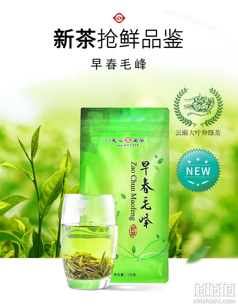 上市企业旗下，2022新茶：125g 天福天心茗茶 一级早春毛峰 19元包邮（京东旗舰店39.9元） 值值值-买手聚集的地方