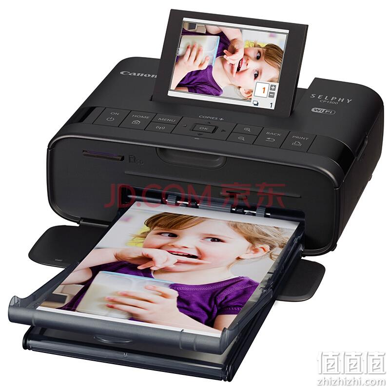 Canon 佳能 SELPHY CP1300 照片打印机 黑色 569元 值值值-买手聚集的地方