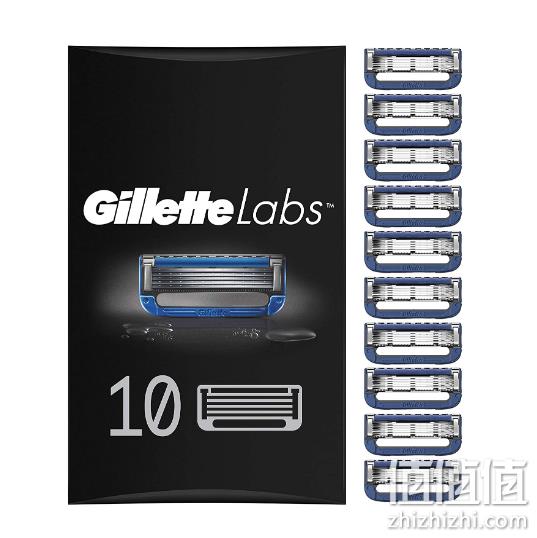 GilletteLabs 吉列 Heated热感 男士剃须刀替换刀片 10件装 新低307.56元包邮 值值值-买手聚集的地方