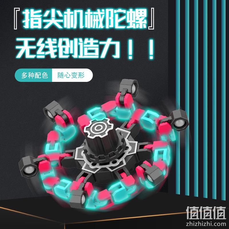 解压神器 Forever 永久 可变形轴承指尖机械陀螺 6.8元包邮 值值值-买手聚集的地方