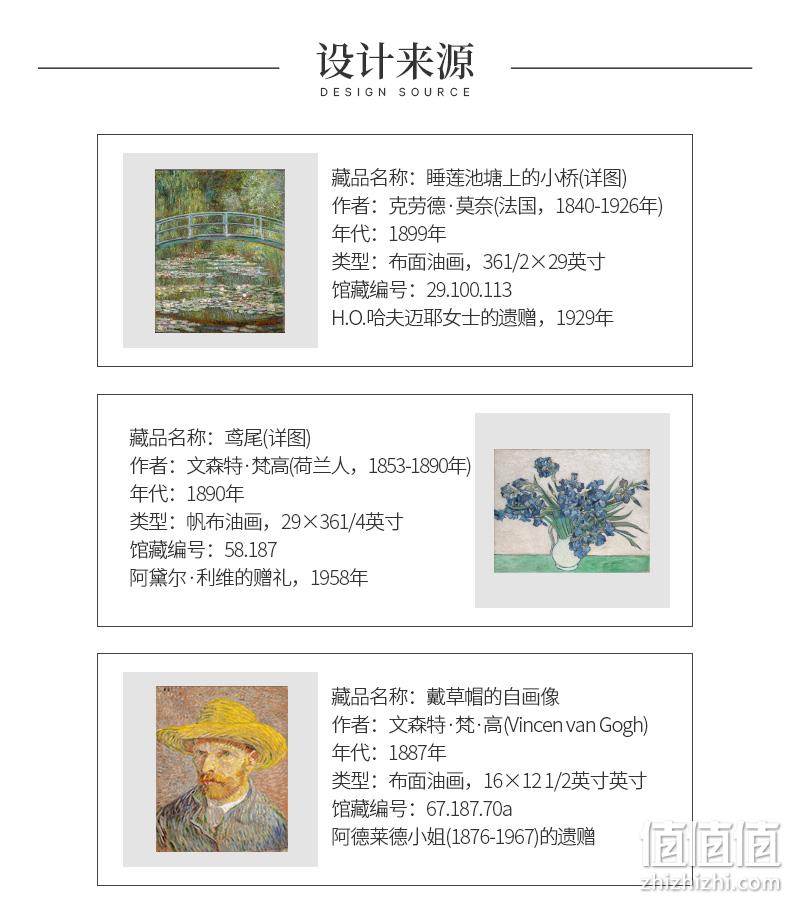 IP原创设计，大都会艺术博物馆 大师系列 帆布单肩斜跨包 99元包邮 值值值-买手聚集的地方