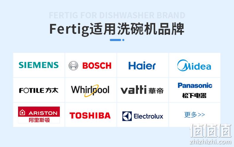 德国原装进口 Fertig 12效合一 洗碗机专用洗碗粉块 300gx2袋 券后45.92元包邮 值值值-买手聚集的地方