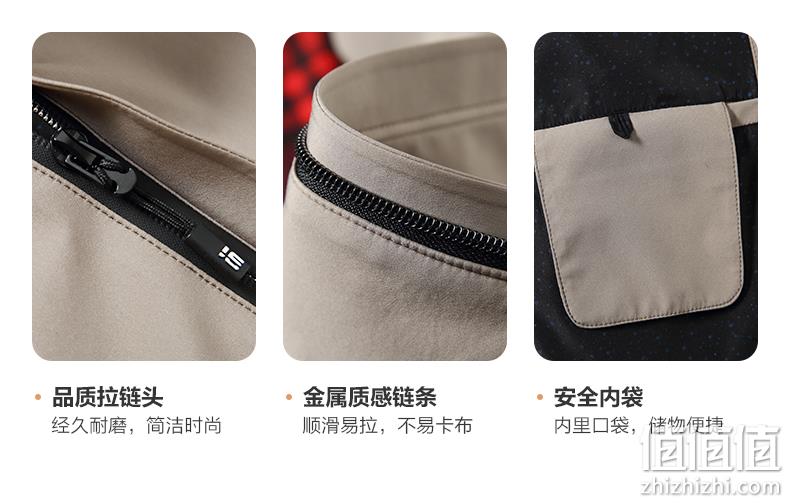 商场同款，高支面料，抗皱四面弹：杉杉 男士 连帽领导夹克外套 冲锋衣 169元包邮（吊牌价1099元） 值值值-买手聚集的地方
