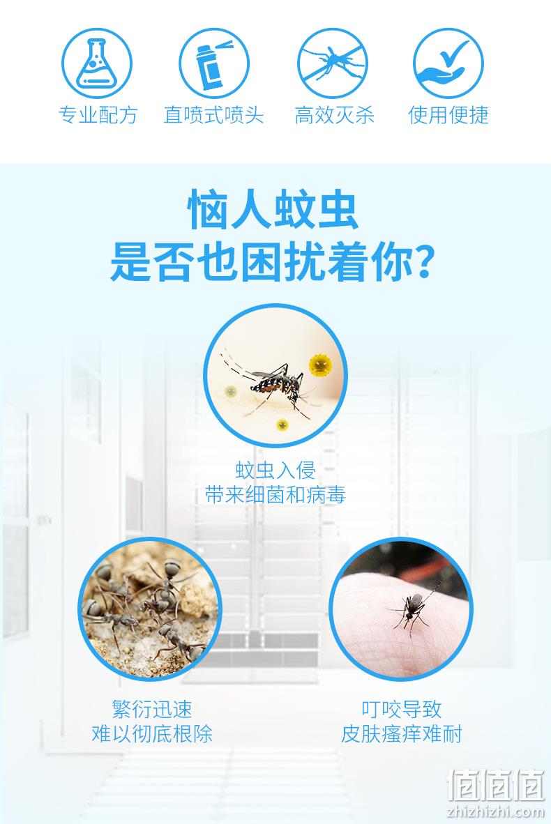 商超同款：600mlx2瓶 榄菊 菊之语 杀虫气雾剂 19.9元包邮 值值值-买手聚集的地方