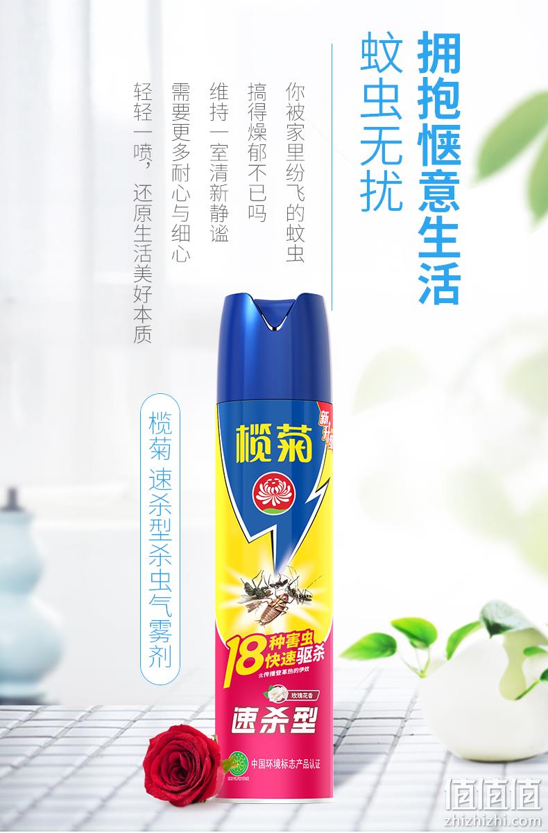 商超同款：600mlx2瓶 榄菊 菊之语 杀虫气雾剂 19.9元包邮 值值值-买手聚集的地方