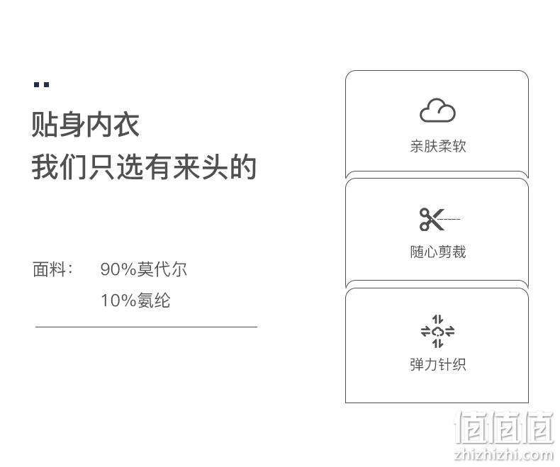 史低！中华老字号，无痕随心裁：2件 古今 男士莫代尔薄款T恤睡衣打底衫 29元包邮，折合14.5元/件（之前推荐39元） 值值值-买手聚集的地方