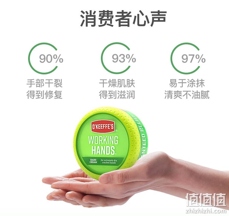 临期低价！美国进口：85g O'Keeffe's 奥基夫 护手霜 券后19元包邮 值值值-买手聚集的地方