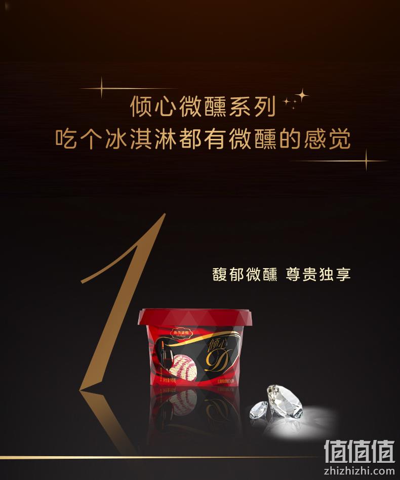 临期特价，蒙牛高端款，红酒加酸奶：90gx24杯 蒂兰圣雪 倾心红葡萄酒酸奶冰淇淋 拍2件119元包邮 值值值-买手聚集的地方