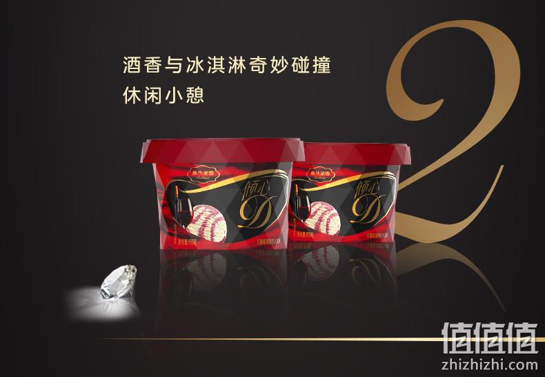 临期特价，蒙牛高端款，红酒加酸奶：90gx24杯 蒂兰圣雪 倾心红葡萄酒酸奶冰淇淋 拍2件119元包邮 值值值-买手聚集的地方