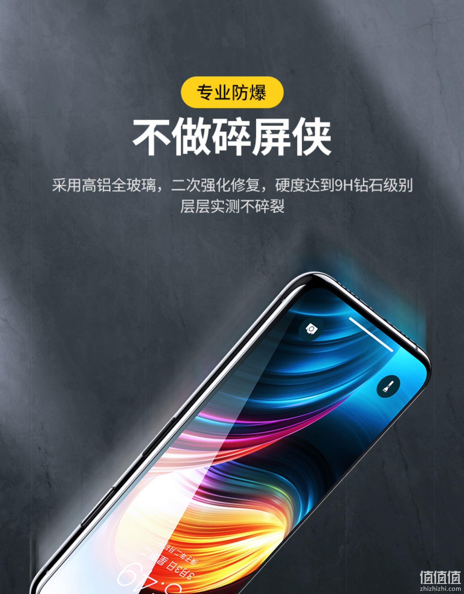 新低!2片 绿联 iPhone全系列钢化膜 7.8元包邮 值值值-买手聚集的地方