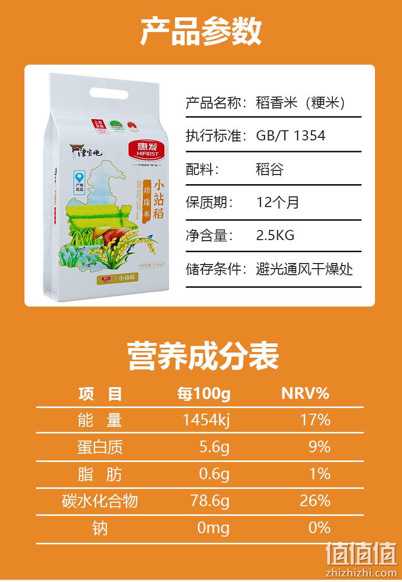 津南特产，地理标志产品：5斤 燕迎春 天津小站稻珍珠米 13.9元包邮 值值值-买手聚集的地方