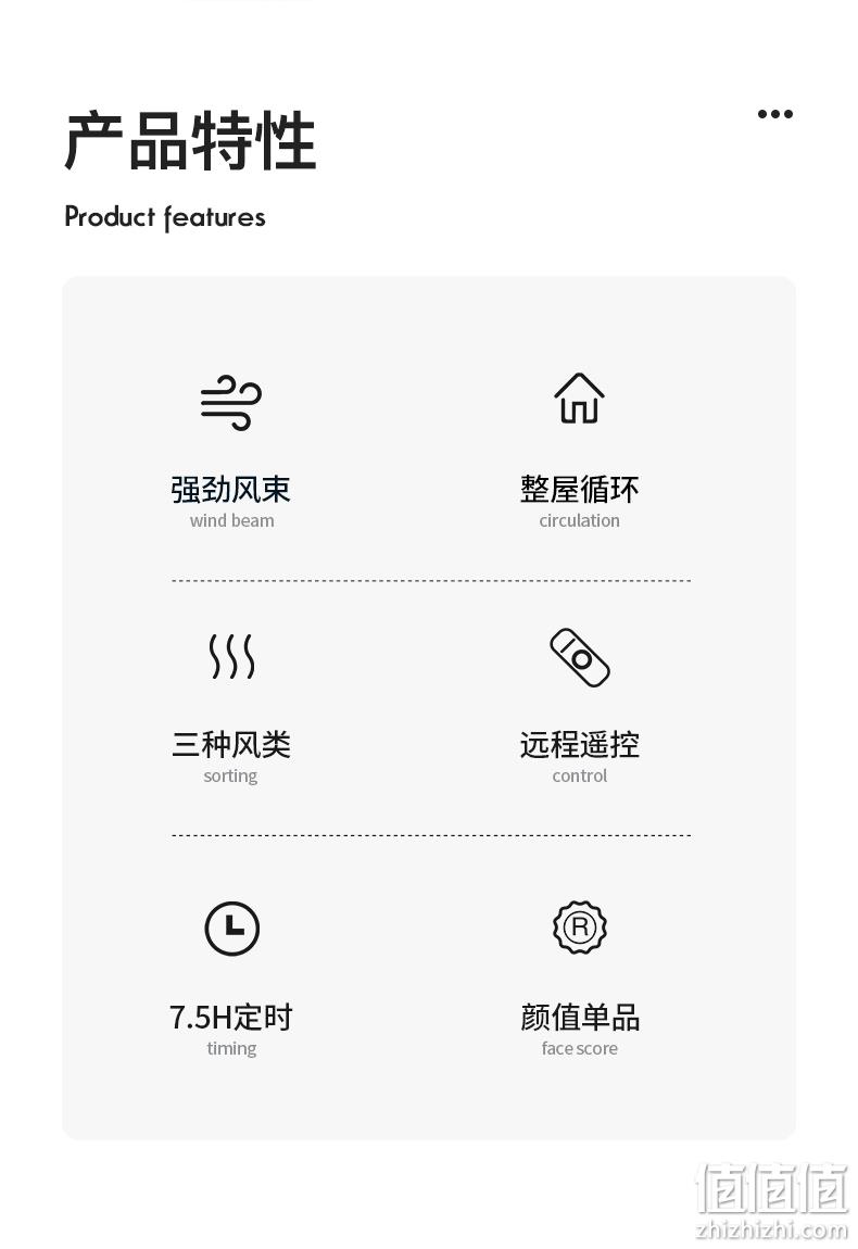 9叶柔风，黄金比例扇盘：荣事达 新款九叶家用台立两用电风扇 69元起包邮 值值值-买手聚集的地方
