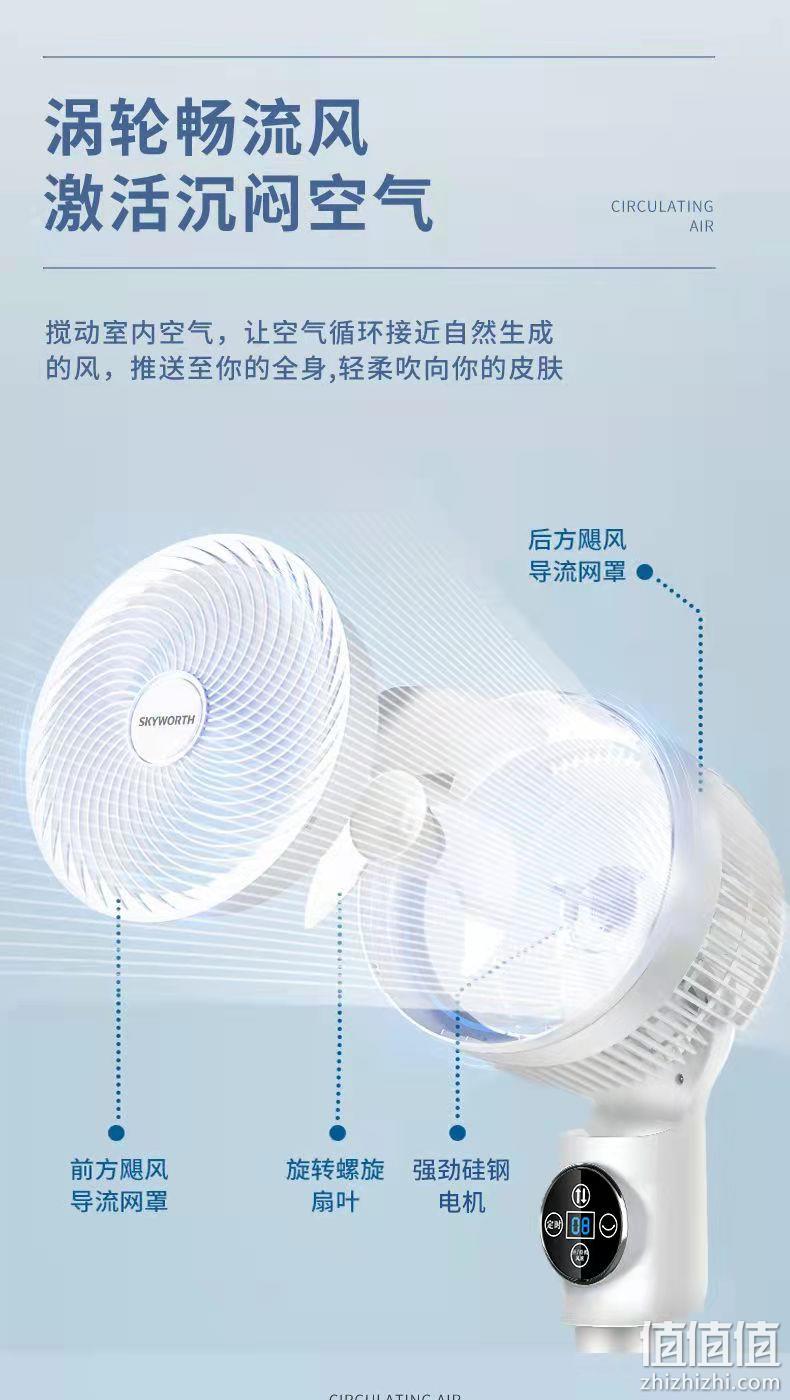创维 台立两用 3D摇头空气循环扇 159元包邮 值值值-买手聚集的地方