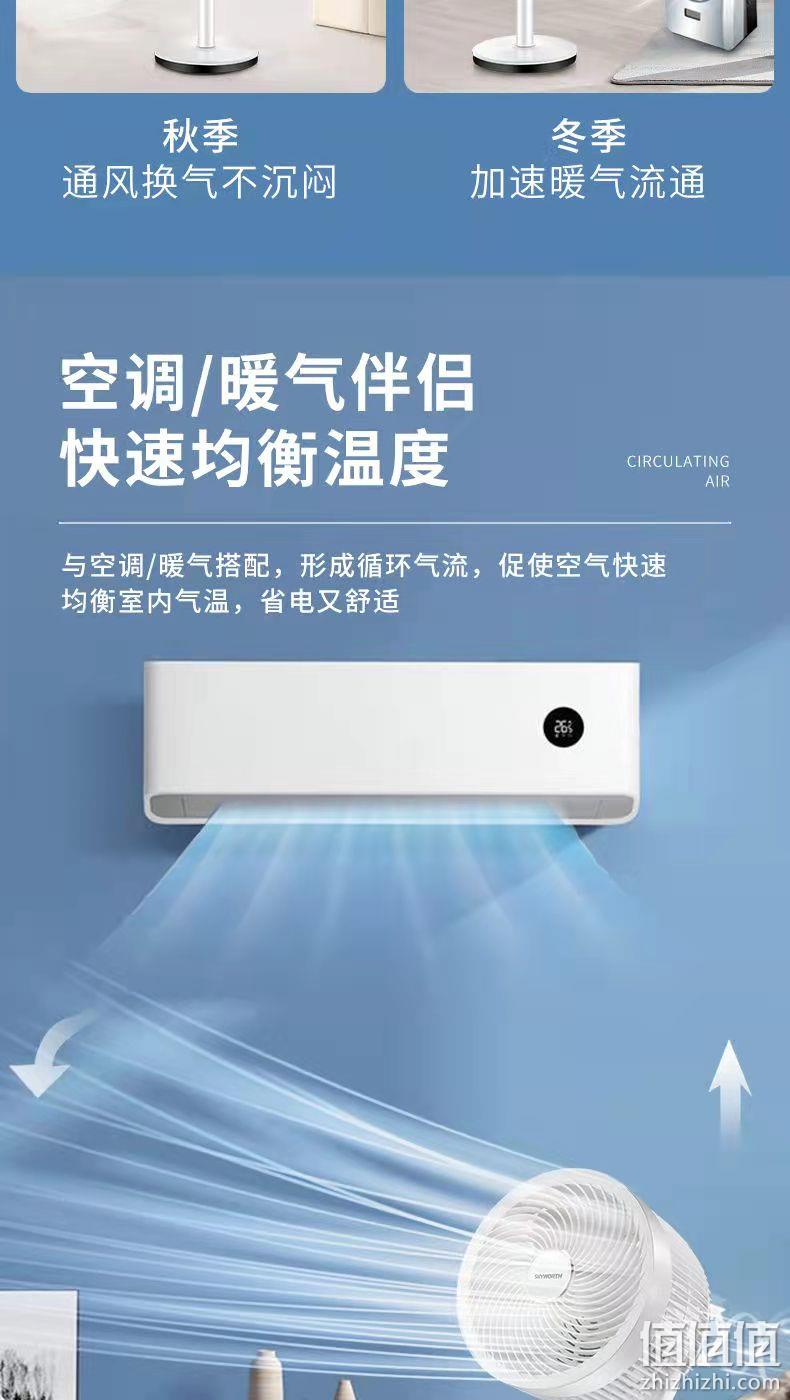 创维 台立两用 3D摇头空气循环扇 159元包邮 值值值-买手聚集的地方