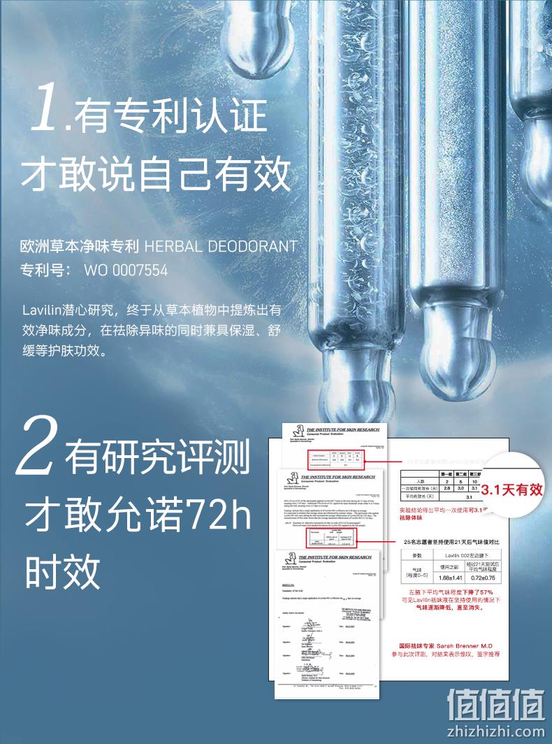 以色列原装进口，长效72小时：Lavilin 走珠式祛味乳液 60ml 拍2瓶184.4元包邮 值值值-买手聚集的地方