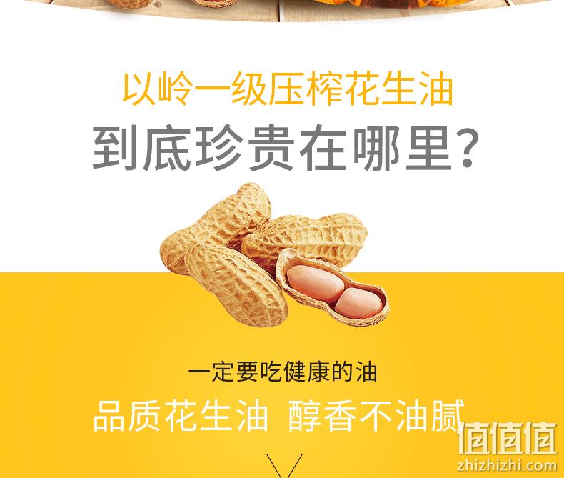 上市药企旗下 以岭 食用油 压榨花生油5L 88元狂欢价 值值值-买手聚集的地方