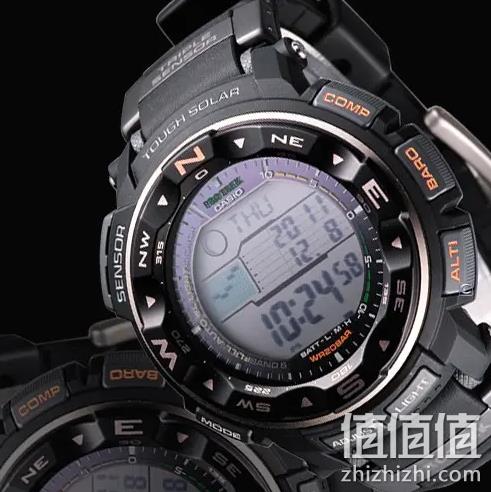 卡西欧 PRW-2500R-1CR 六局电波 三重感应 太阳能登山表 1190元 值值值-买手聚集的地方