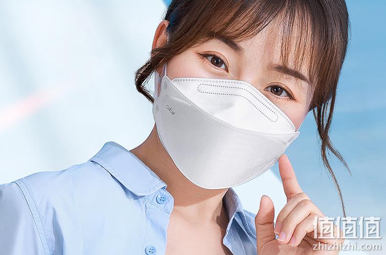 可孚 kn95口罩 10只 鱼型3D立体贴合 5.9元包邮 值值值-买手聚集的地方
