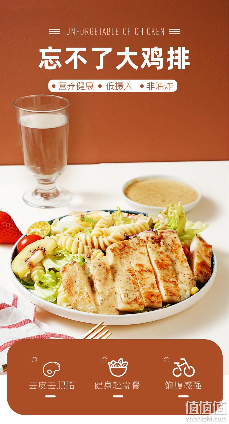 大希地 忘不了大鸡排 135g*10片 送100g鸡排 69元包邮 值值值-买手聚集的地方