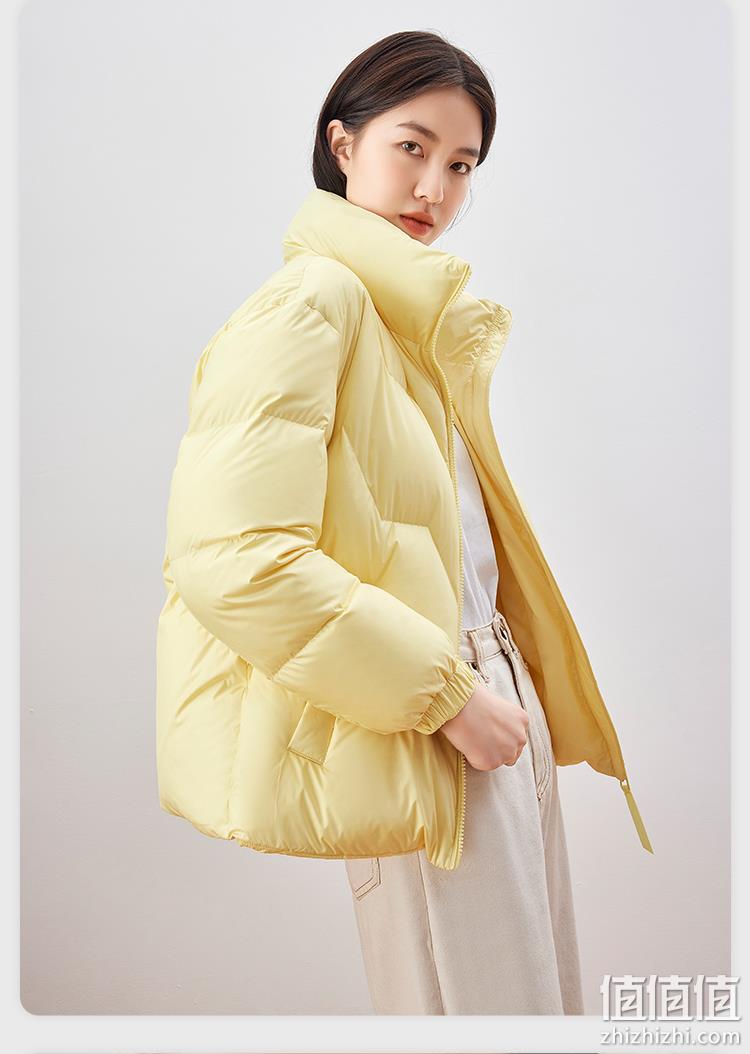 雪中飞 女士 轻暖鹅绒 短款羽绒服 199元包邮 值值值-买手聚集的地方