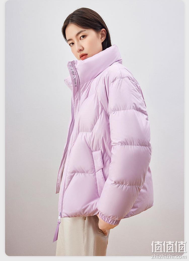 雪中飞 女士 轻暖鹅绒 短款羽绒服 199元包邮 值值值-买手聚集的地方