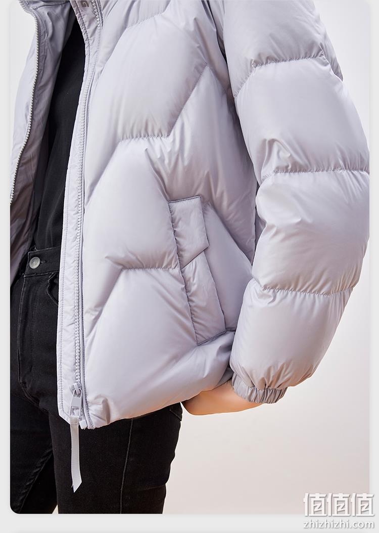 雪中飞 女士 轻暖鹅绒 短款羽绒服 199元包邮 值值值-买手聚集的地方
