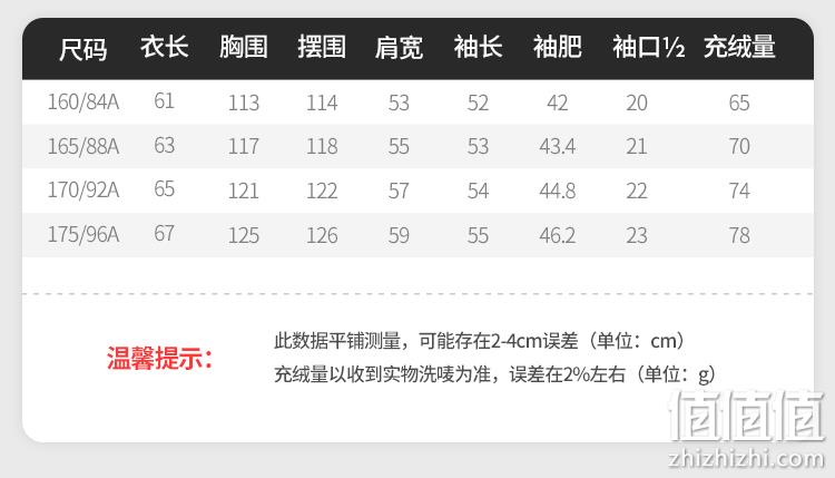 雪中飞 女士 轻暖鹅绒 短款羽绒服 199元包邮 值值值-买手聚集的地方