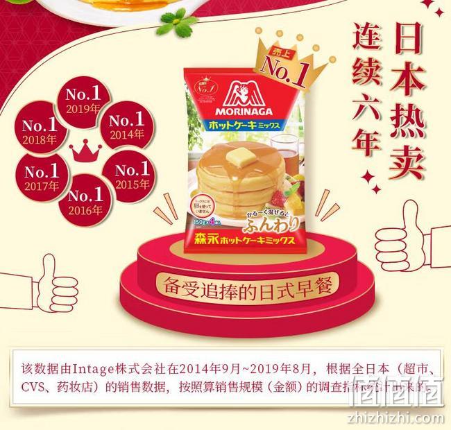 日本原装进口，森永 松饼粉 150g*4袋*2件 56.52元 值值值-买手聚集的地方