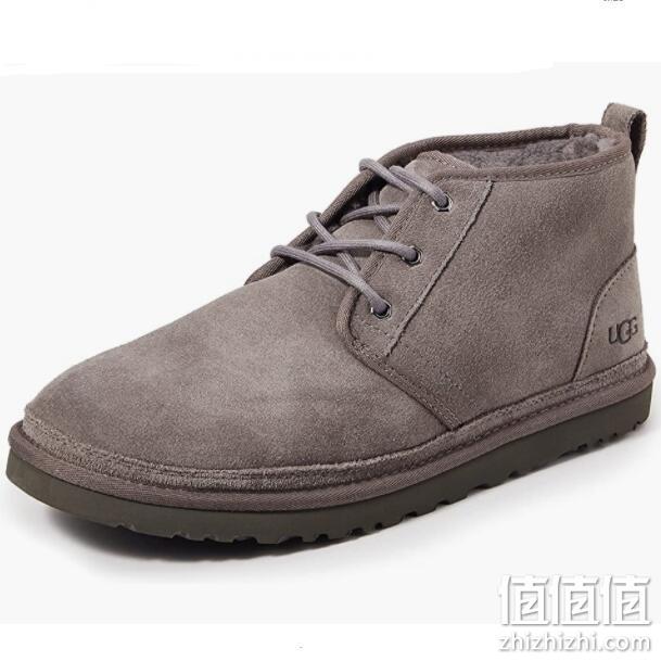 50%羊毛+麂皮：UGG Neumel 男士保暖系带及踝雪地靴3236 新低528.77元起 值值值-买手聚集的地方