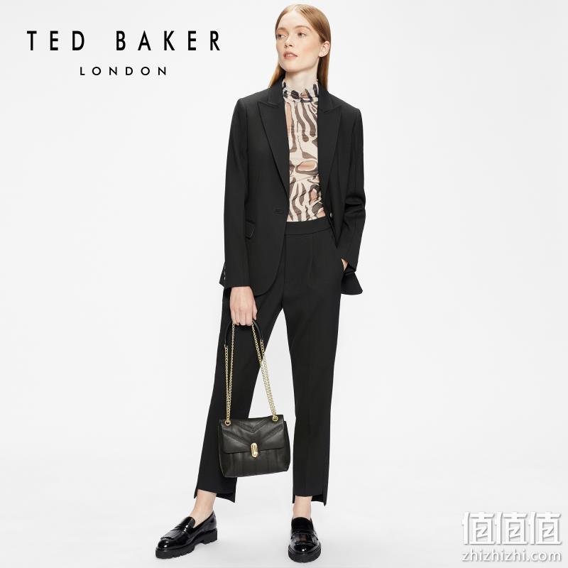 Ted Baker 泰德贝克 阚清子同款 女士头层牛皮翻盖斜挎包单肩包 255527 572.73元（天猫折后1790元） 值值值-买手聚集的地方