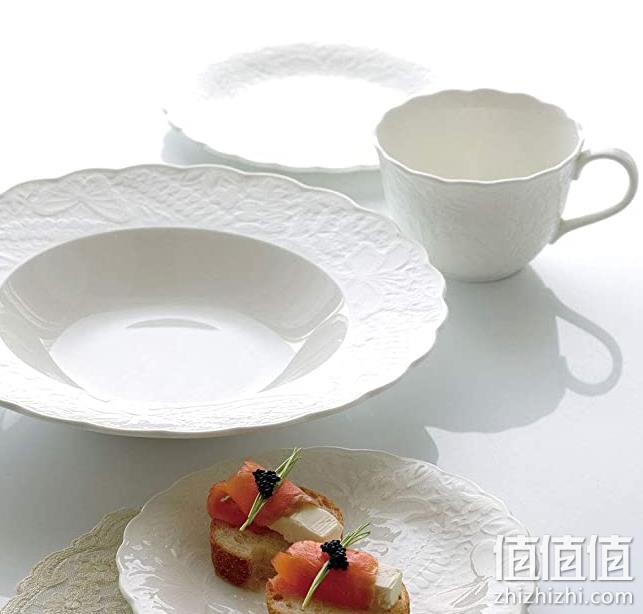 NARUMI 鸣海 Honiton Lace系列 蕾丝骨瓷咖啡杯碟4件套 51952-23144 238.35元（天猫旗舰店610元） 值值值-买手聚集的地方