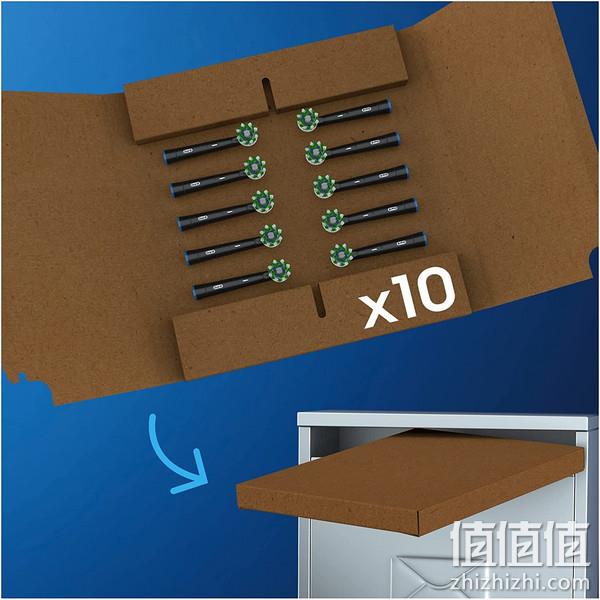 Oral-B 欧乐B Cross Action 新版多角度清洁型刷头*10支 165.08元（可3件92折） 值值值-买手聚集的地方