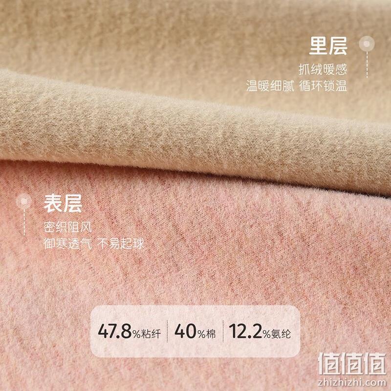 安之伴 2022年新款 女士圆领无痕保暖内衣套装 69元包邮（需领券） 值值值-买手聚集的地方