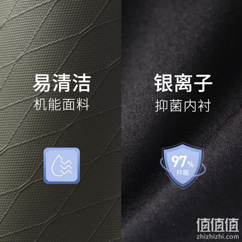 MI 小米 90分 男士机能防污抑菌多功能斜挎运动腰包 64元包邮（需领券） 值值值-买手聚集的地方