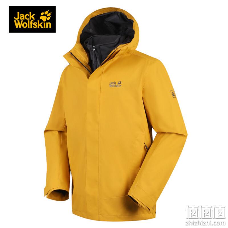 31日20点,Jack Wolfskin狼爪 男款防风保暖抓绒内胆三合一冲锋衣5119291 499元包邮 值值值-买手聚集的地方