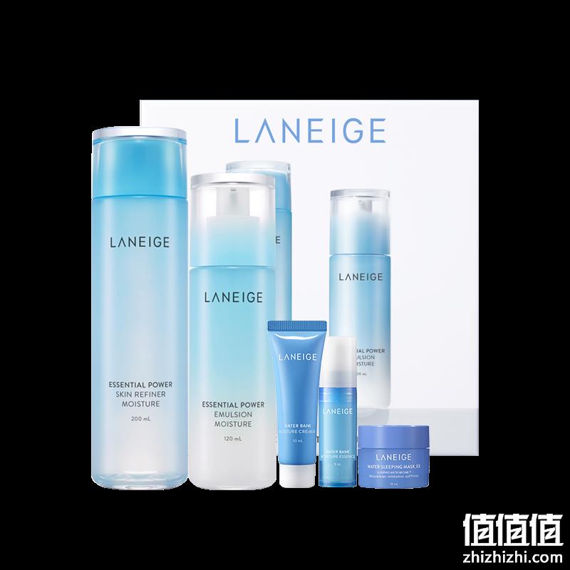 兰芝 水库凝肌水乳套装 滋润型/清爽型（水200ml+乳液120ml+小样三件套） 史低119元包邮包税（双重优惠） 值值值-买手聚集的地方