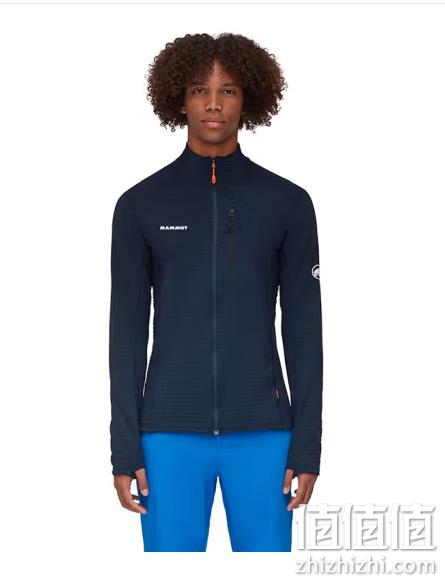 Mammut 猛犸象 Taiss Light 男士轻量速干透气中层立领夹克抓绒衣 1014-04550 644.07元 值值值-买手聚集的地方