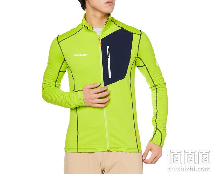 Mammut 猛犸象 Taiss Light 男士轻量速干透气中层立领夹克抓绒衣 1014-04550 644.07元 值值值-买手聚集的地方