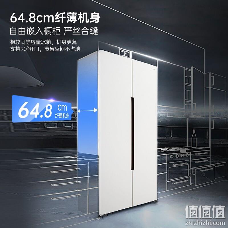 Panasonic 松下 NR-JB57WPA-W 风冷无霜对开门冰箱 570升 新低4590元包邮（需定金） 值值值-买手聚集的地方