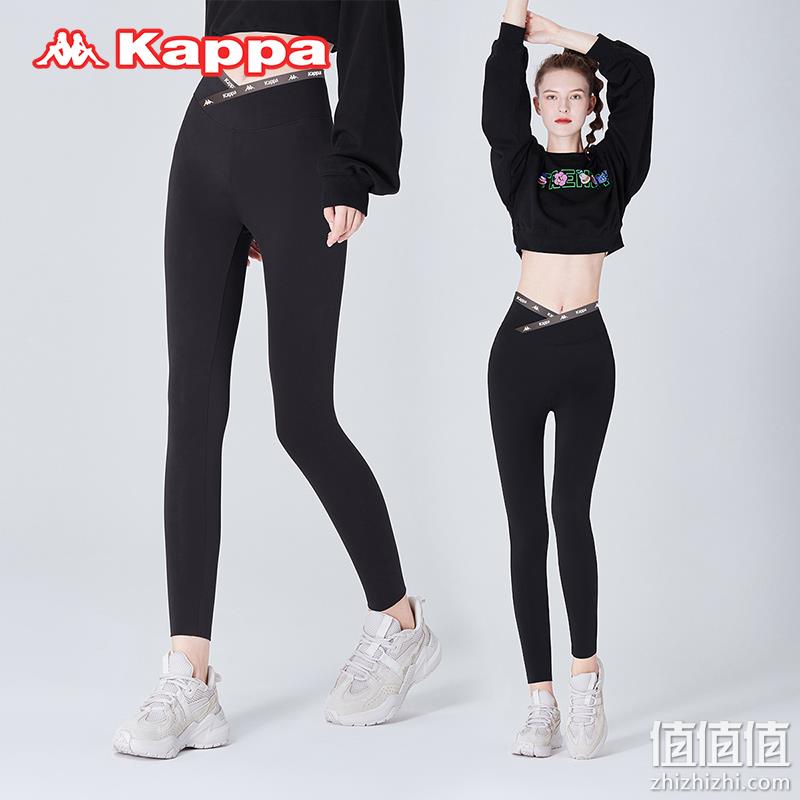 kappa 外穿字母串标芭比裤紧身鲨鱼裤 KP3L0102 3色 79元包邮（双重优惠） 值值值-买手聚集的地方