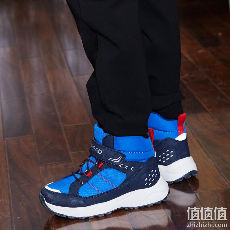 Toread Kids 探路者 中大童高帮防滑加厚棉靴运动鞋 QFAJ95016(32-39码) 新低139元包邮(需领券) 值值值-买手聚集的地方