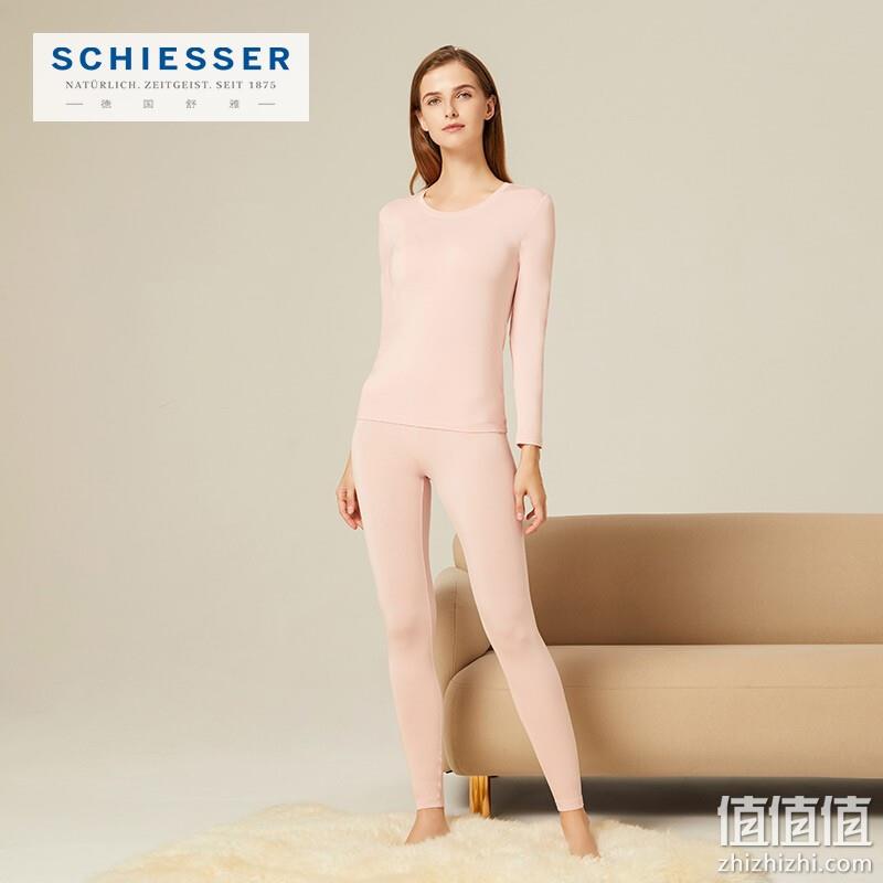 Schiesser 德国舒雅 抗菌莫代尔系列 男女款50S天丝莫代尔抗菌保暖内衣套装 E0/19967W 多色 新低99元包邮（双重优惠） 值值值-买手聚集的地方